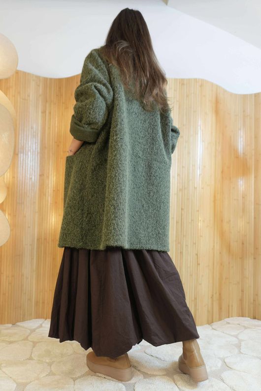 Norbury Corsage Relaxed Jacket Khaki /19=